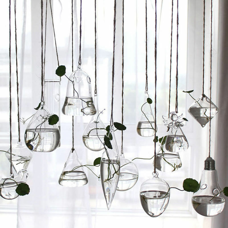 Hanging Glass Terrarium