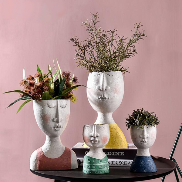 Individual Character Vases