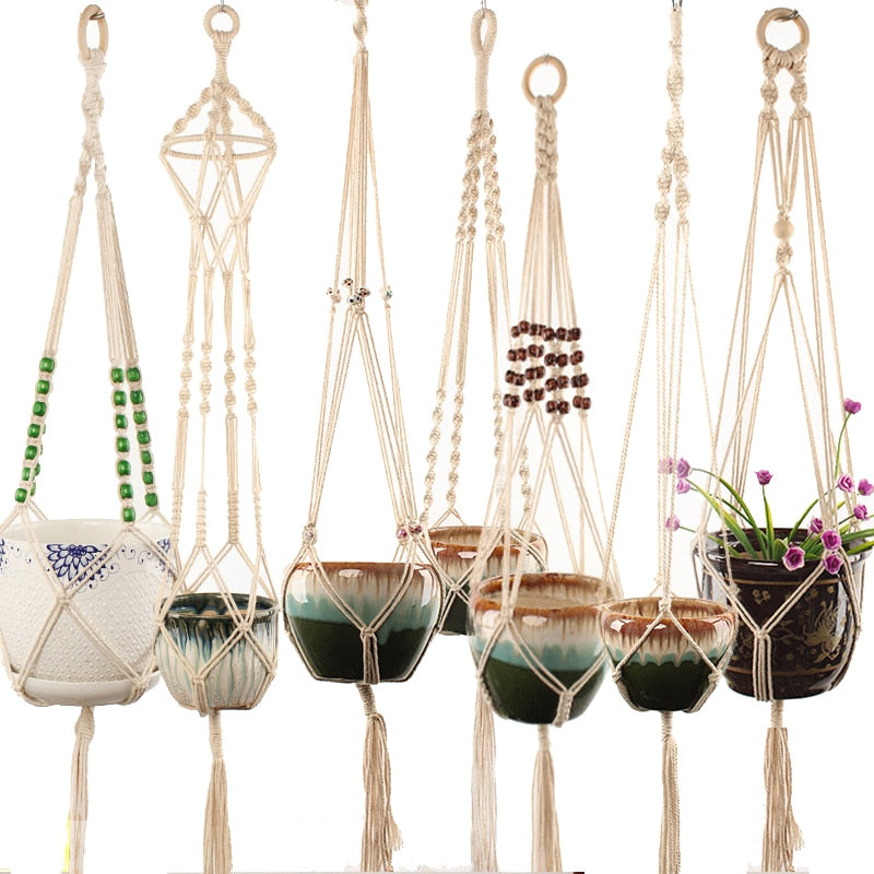 Handmade Macramé Pot Holders