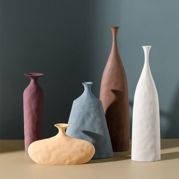 Morandi Styled Ceramic Vase