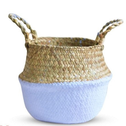 Colourful Handmade Bamboo Baskets