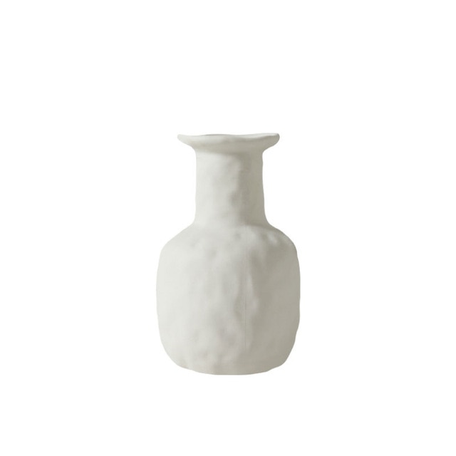 Clean White Ceramic Vase