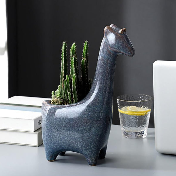 Grayson the Giraffe Planter