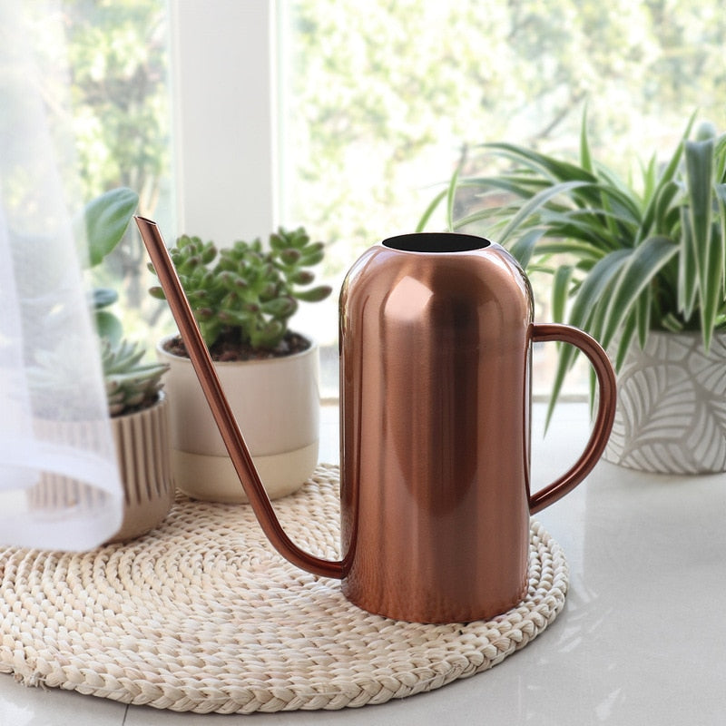 Tall Stainless Steel Watering Can