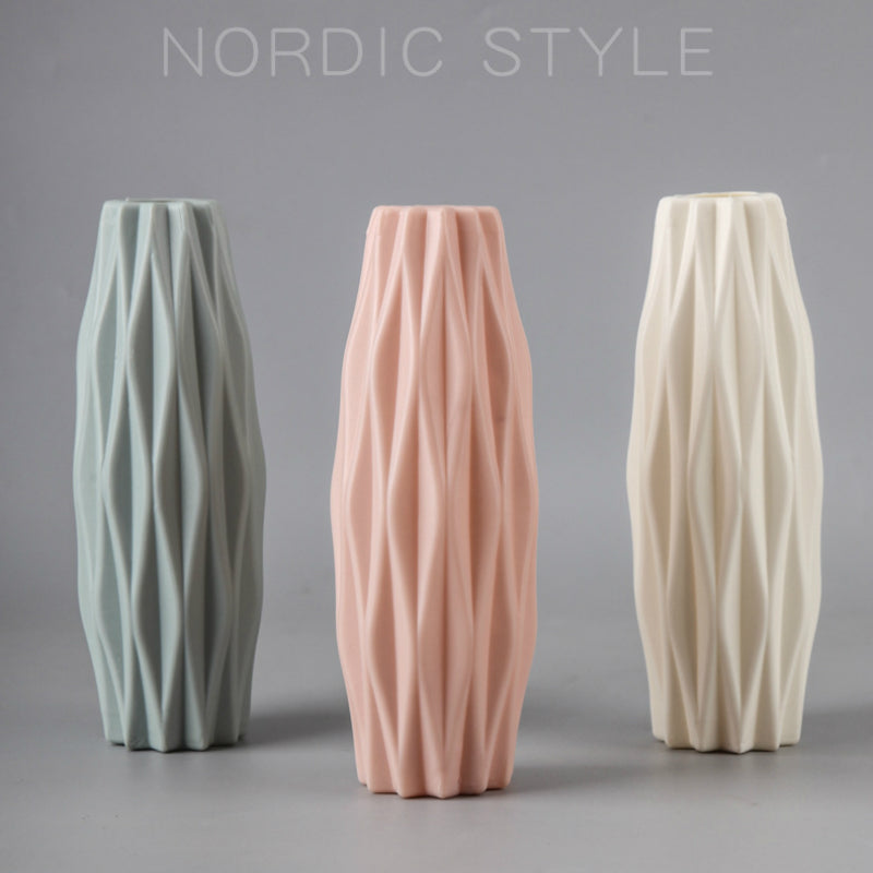 Colourful Geometric Vases
