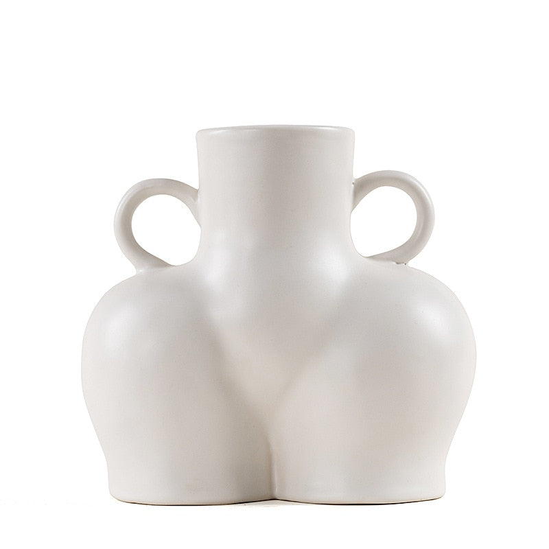 Big Bottom Ceramic Vase