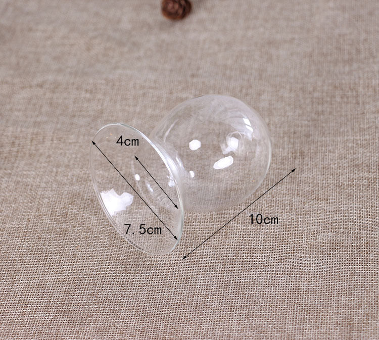 Funky Flamingo Glass Terrarium