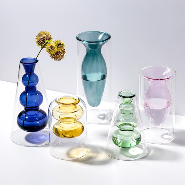 Binary Glass Vase