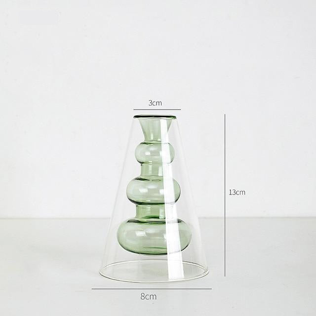Binary Glass Vase