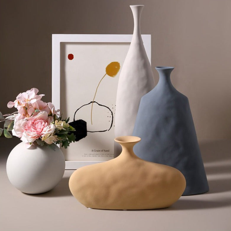 Morandi Styled Ceramic Vase