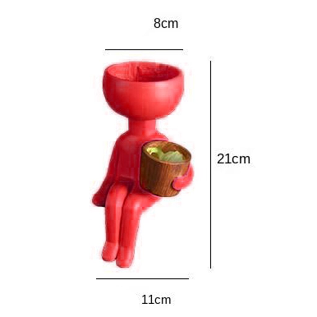 Creative Bucket Sculpture Pots