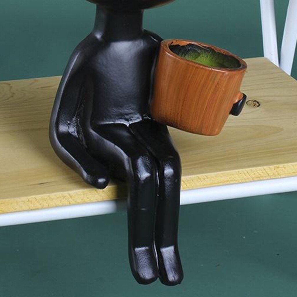 Creative Bucket Sculpture Pots