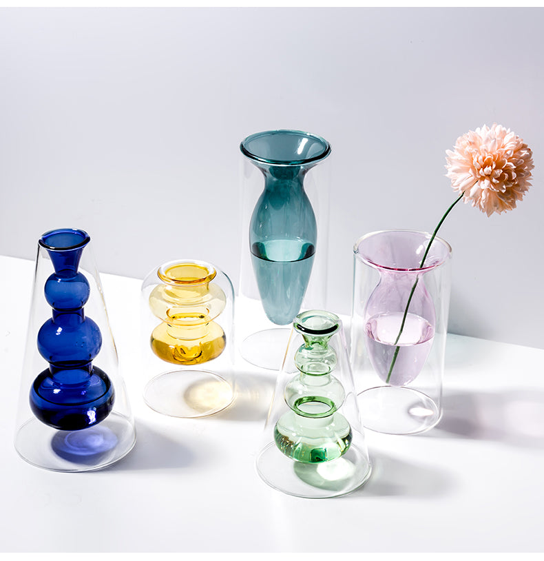 Binary Glass Vase
