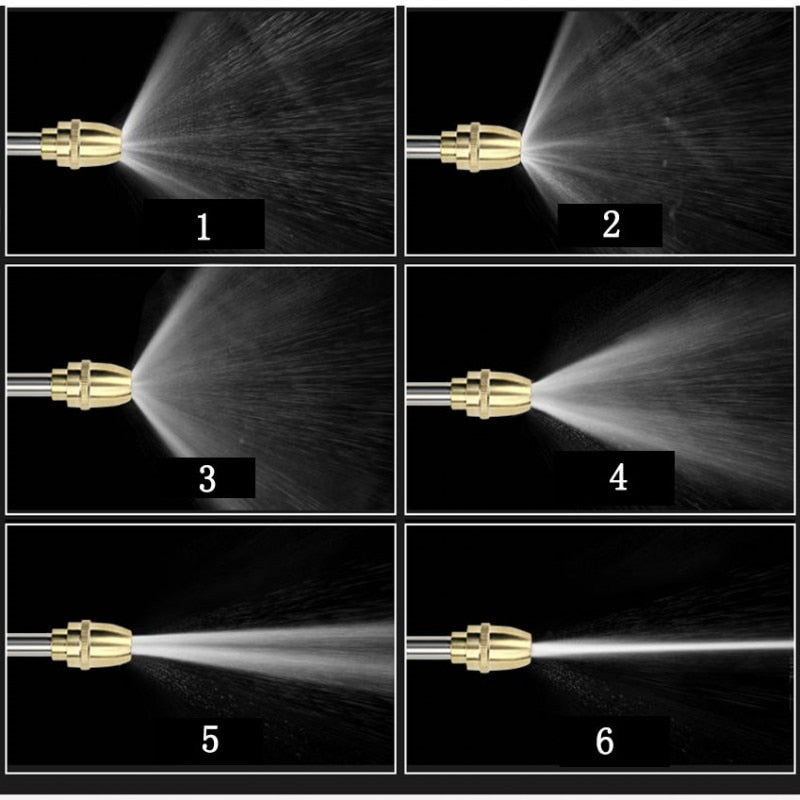 Expandable High-Pressure Hose Kit with Foam Distributor