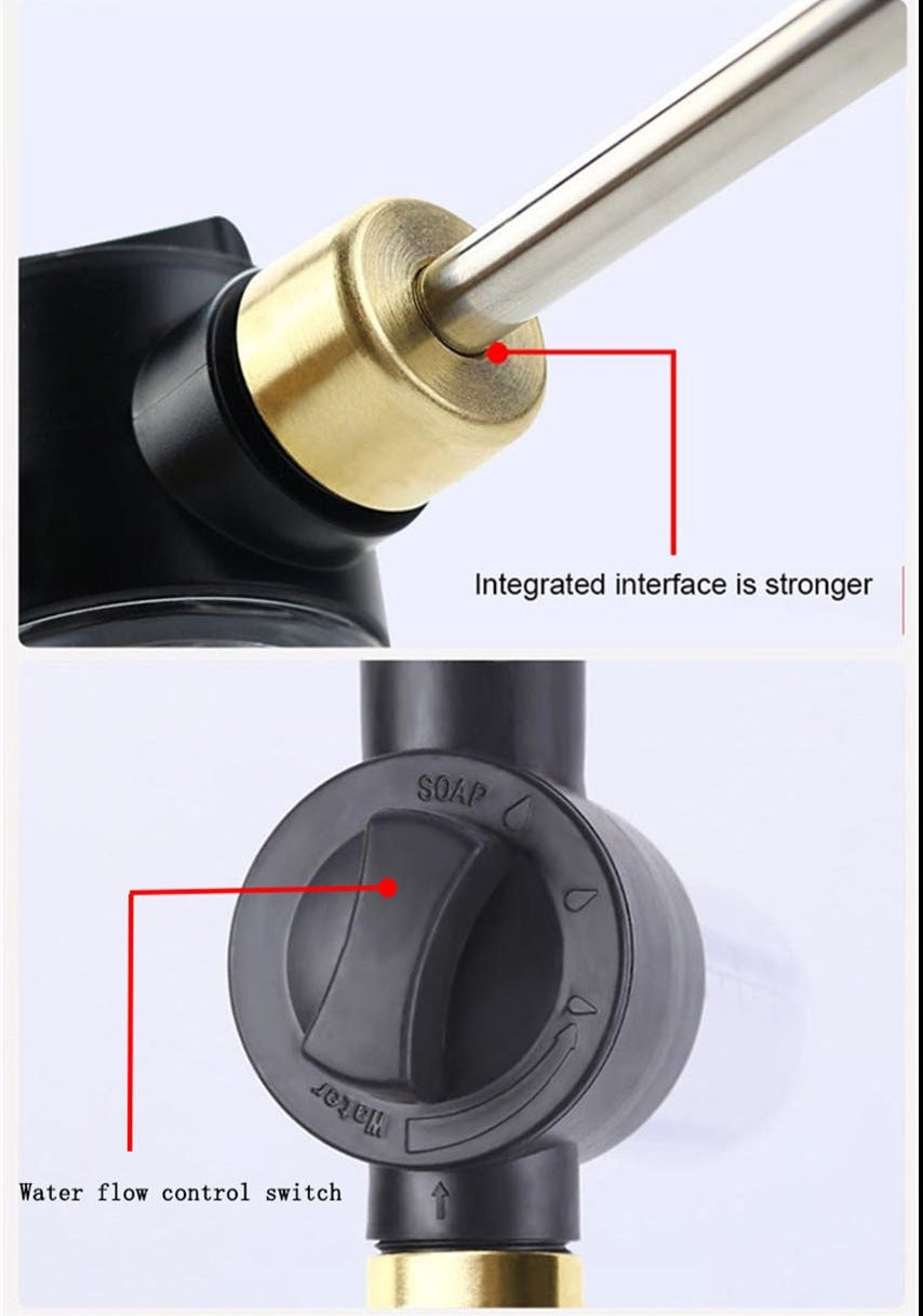 Expandable High-Pressure Hose Kit with Foam Distributor