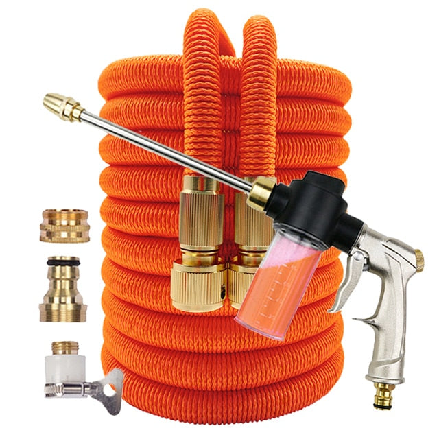 Expandable High-Pressure Hose Kit with Foam Distributor