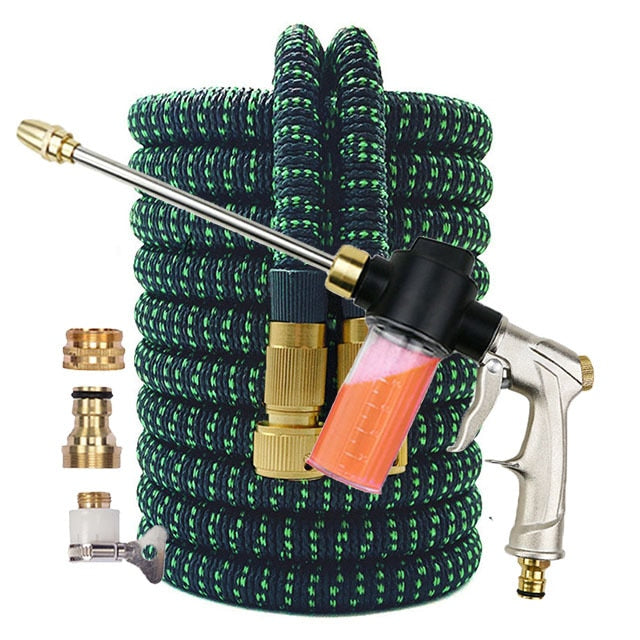 Expandable High-Pressure Hose Kit with Foam Distributor