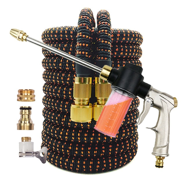 Expandable High-Pressure Hose Kit with Foam Distributor