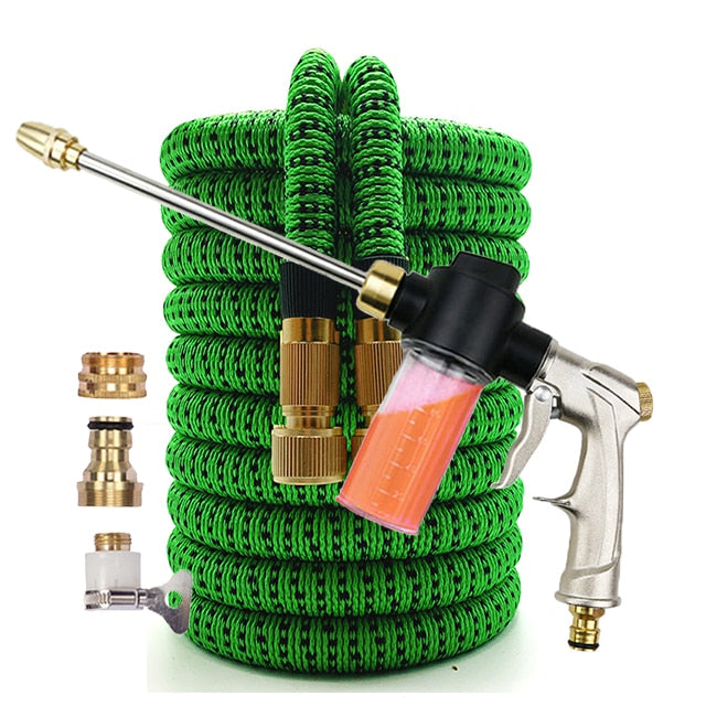Expandable High-Pressure Hose Kit with Foam Distributor