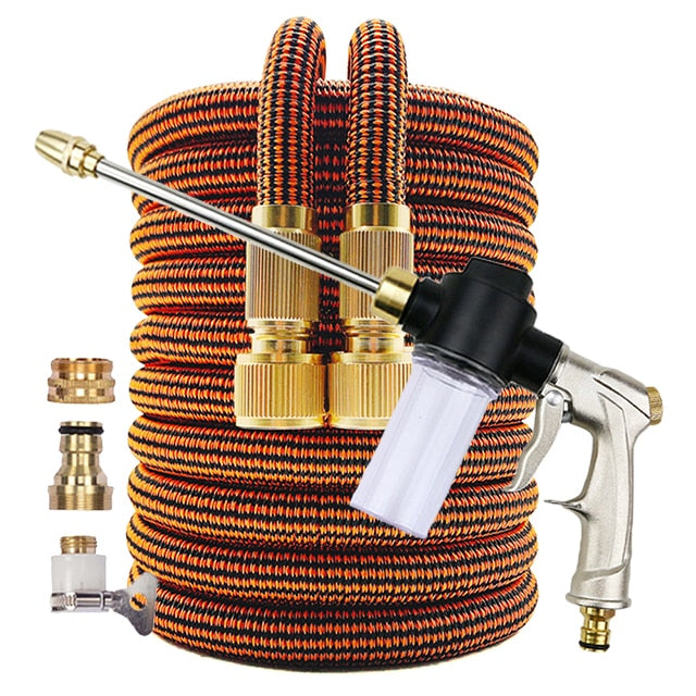 Expandable High-Pressure Hose Kit with Foam Distributor