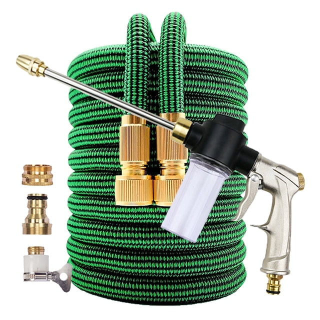 Expandable High-Pressure Hose Kit with Foam Distributor