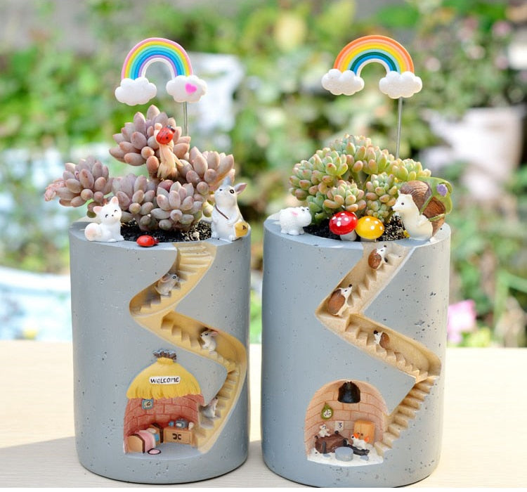 Creative Animal Flowerpot