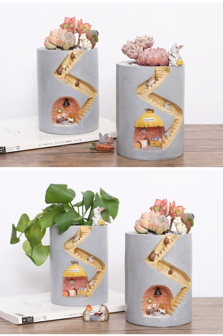 Creative Animal Flowerpot