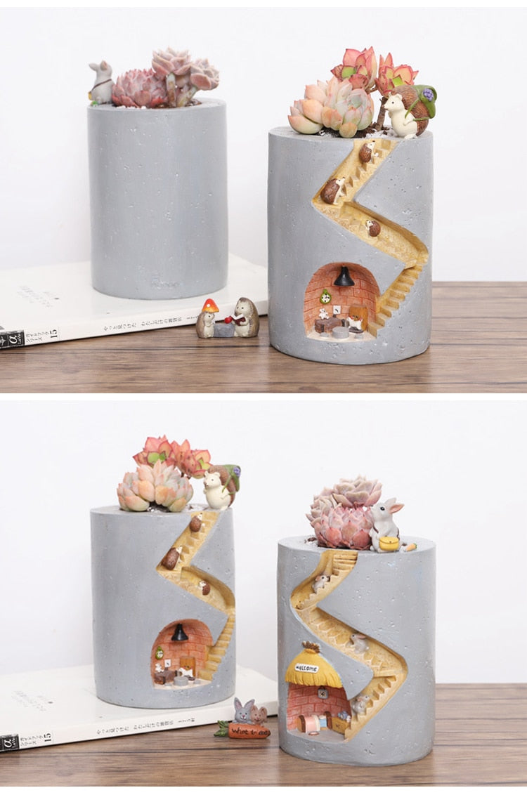 Creative Animal Flowerpot