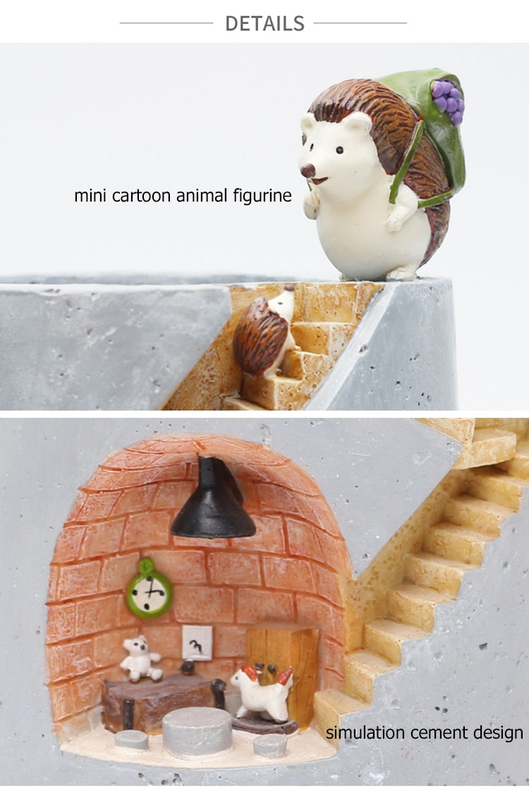 Creative Animal Flowerpot