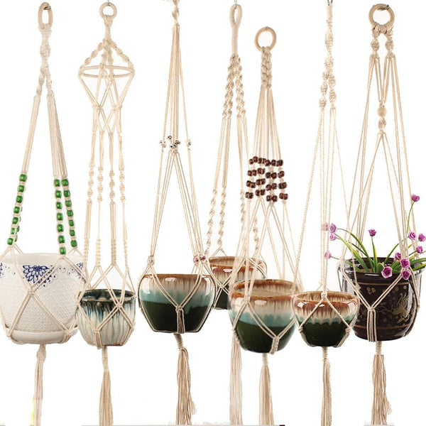 Handmade Macramé Pot Holders