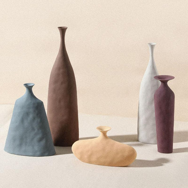 Morandi Styled Ceramic Vase