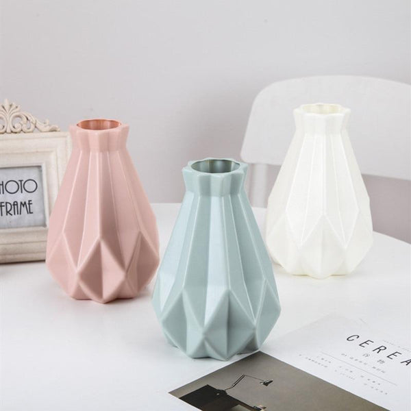 Colourful Geometric Vases