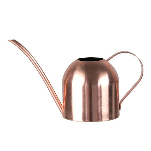 Round Stainless Steel Watering Can