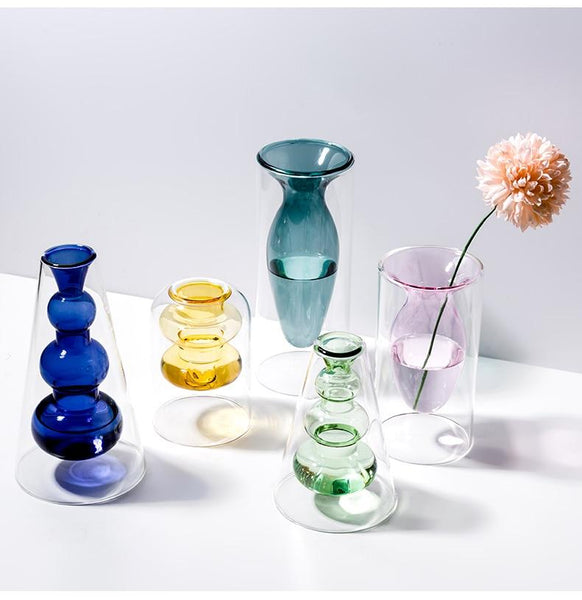 Binary Glass Vase