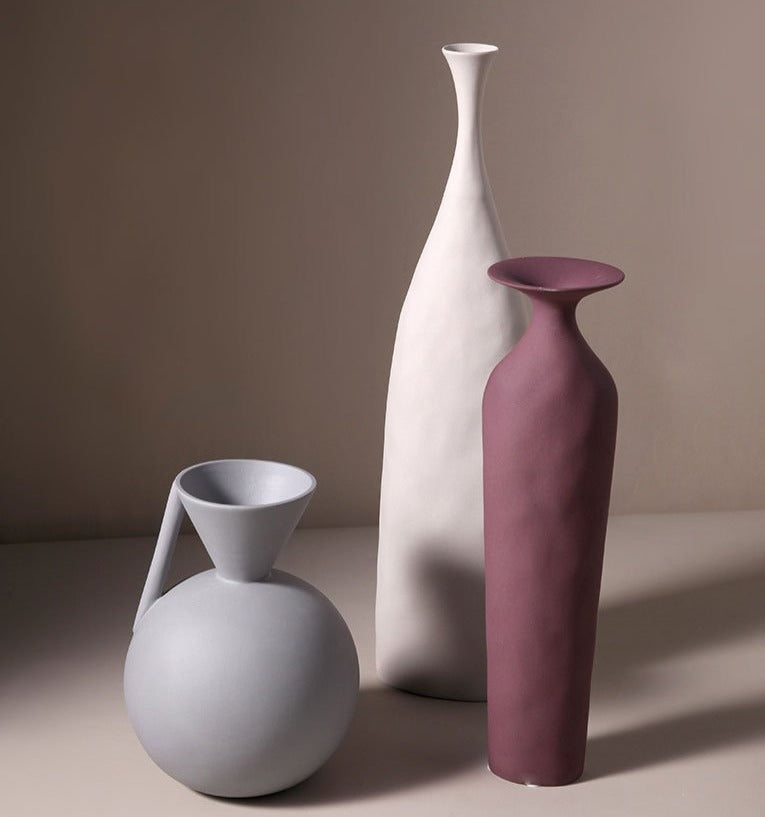Morandi Styled Ceramic Vase