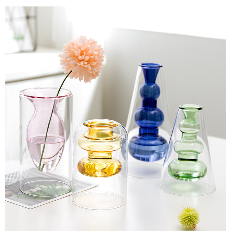 Binary Glass Vase